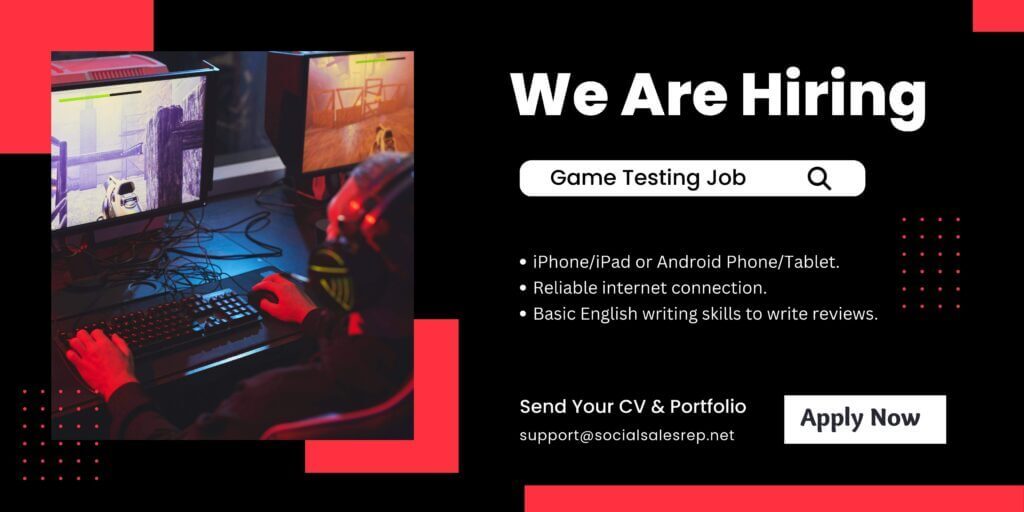 Xopple is Hiring For Game Tester😍!! . . . . . Apply Now ! Link in